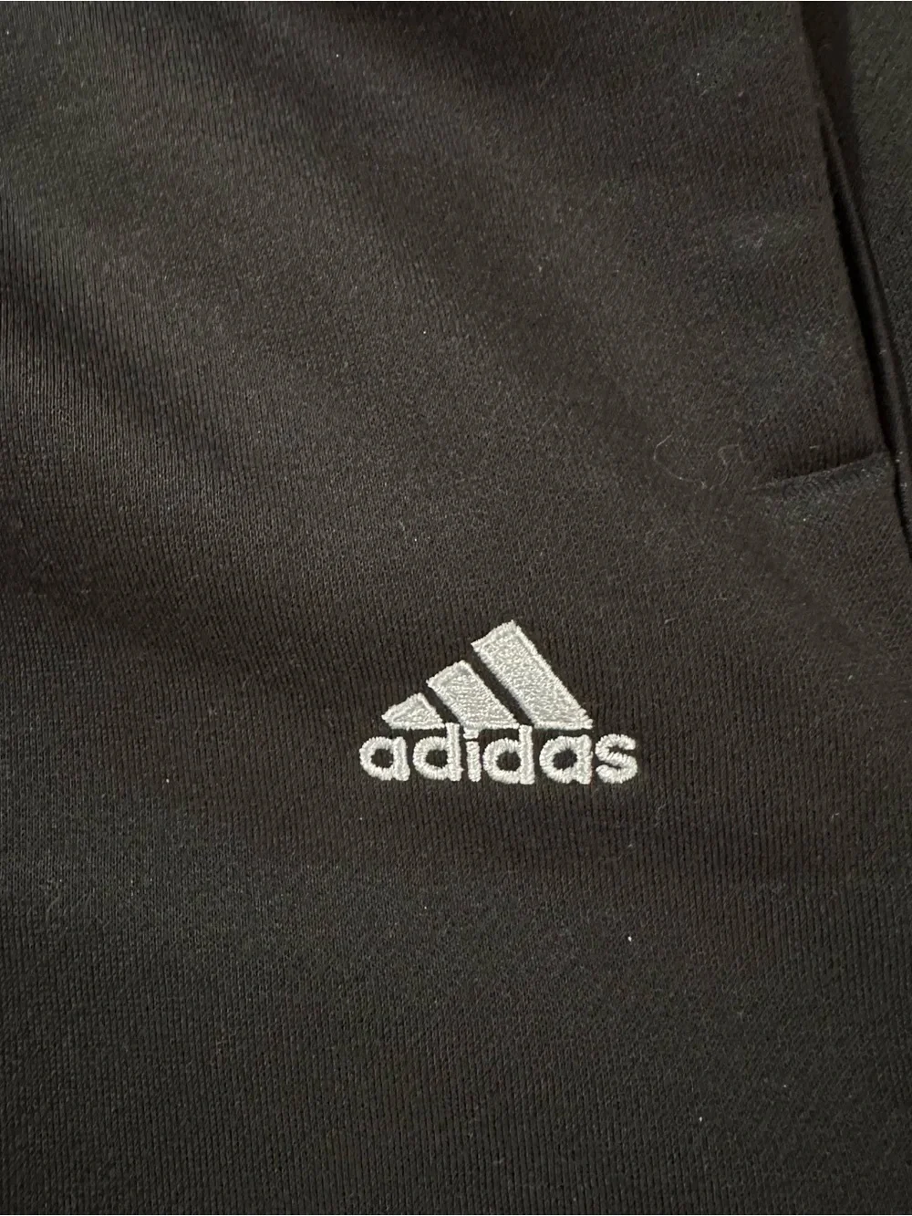 adidas Black Men's Athletic Track Joggers